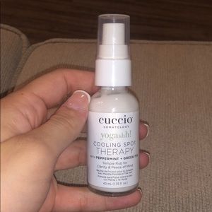 Cuccio somatology yogahhh! Cooling spot therapy